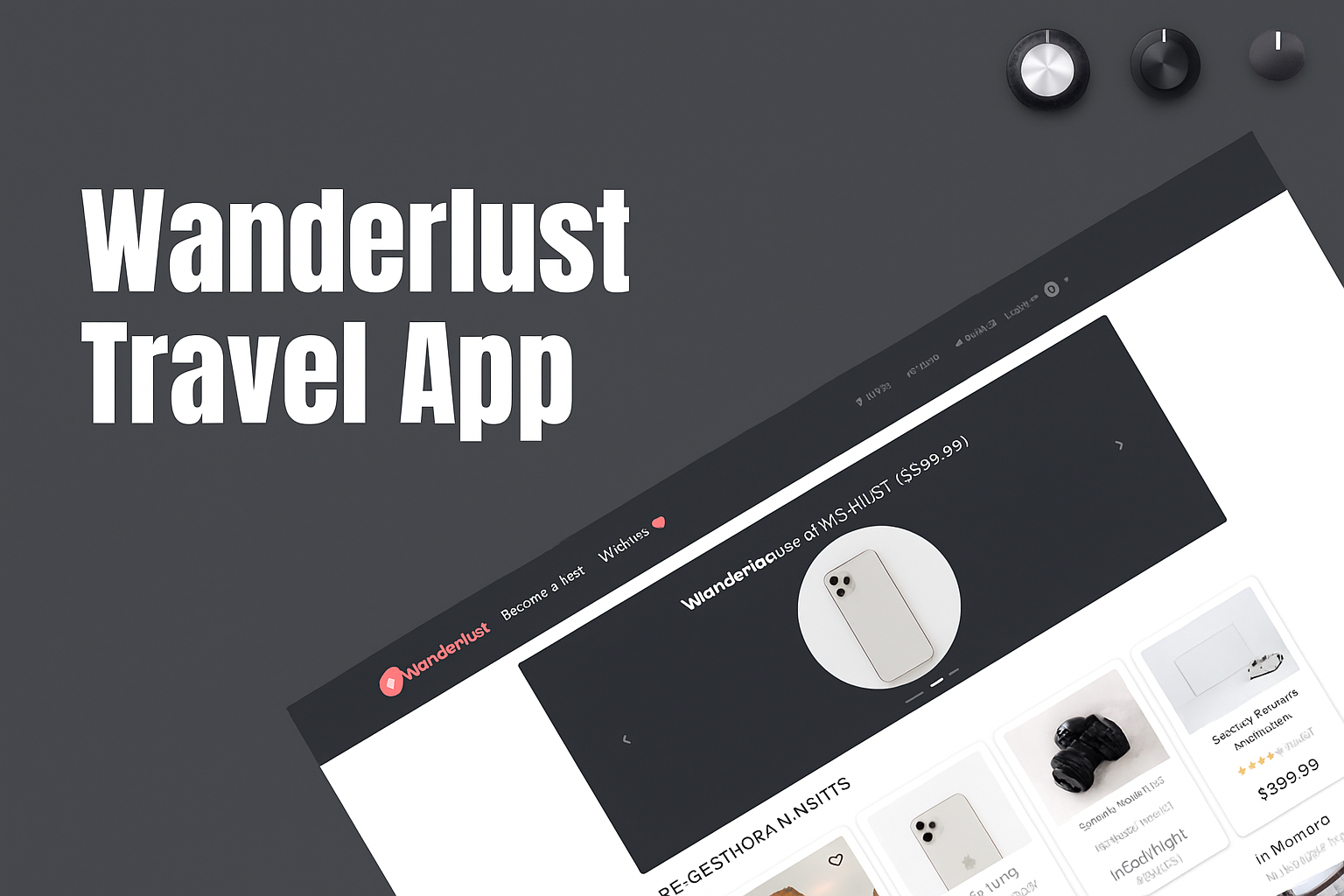 WanderLust Travel App